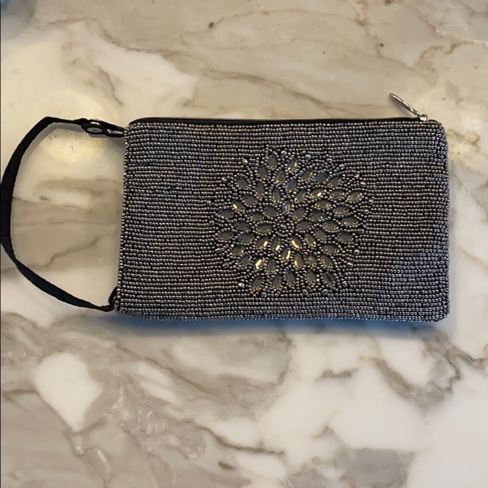 NWT Beaded Cross body & Wristlet/ Wallet